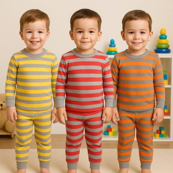 Kids Patta RN Top-Bottom Set (Multicolor)