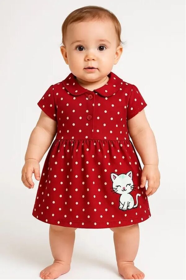 Baby Girls Collar Frock