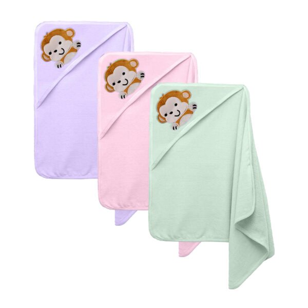 Baby Hooded Bath Towel for Boys & Girls(Pack of 3)