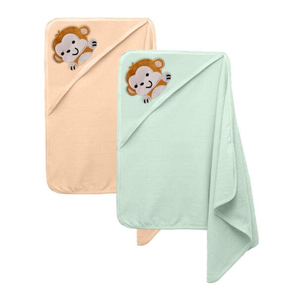 Baby Hooded Bath Towel for Boys & Girls(Pack of 2)