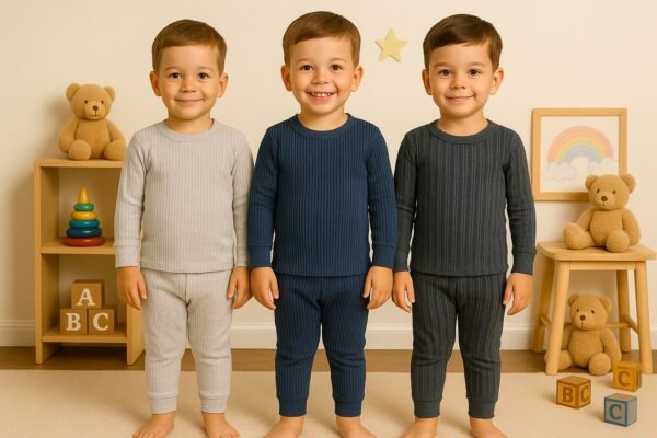 Gold thermal set for kids (Pack of 3)